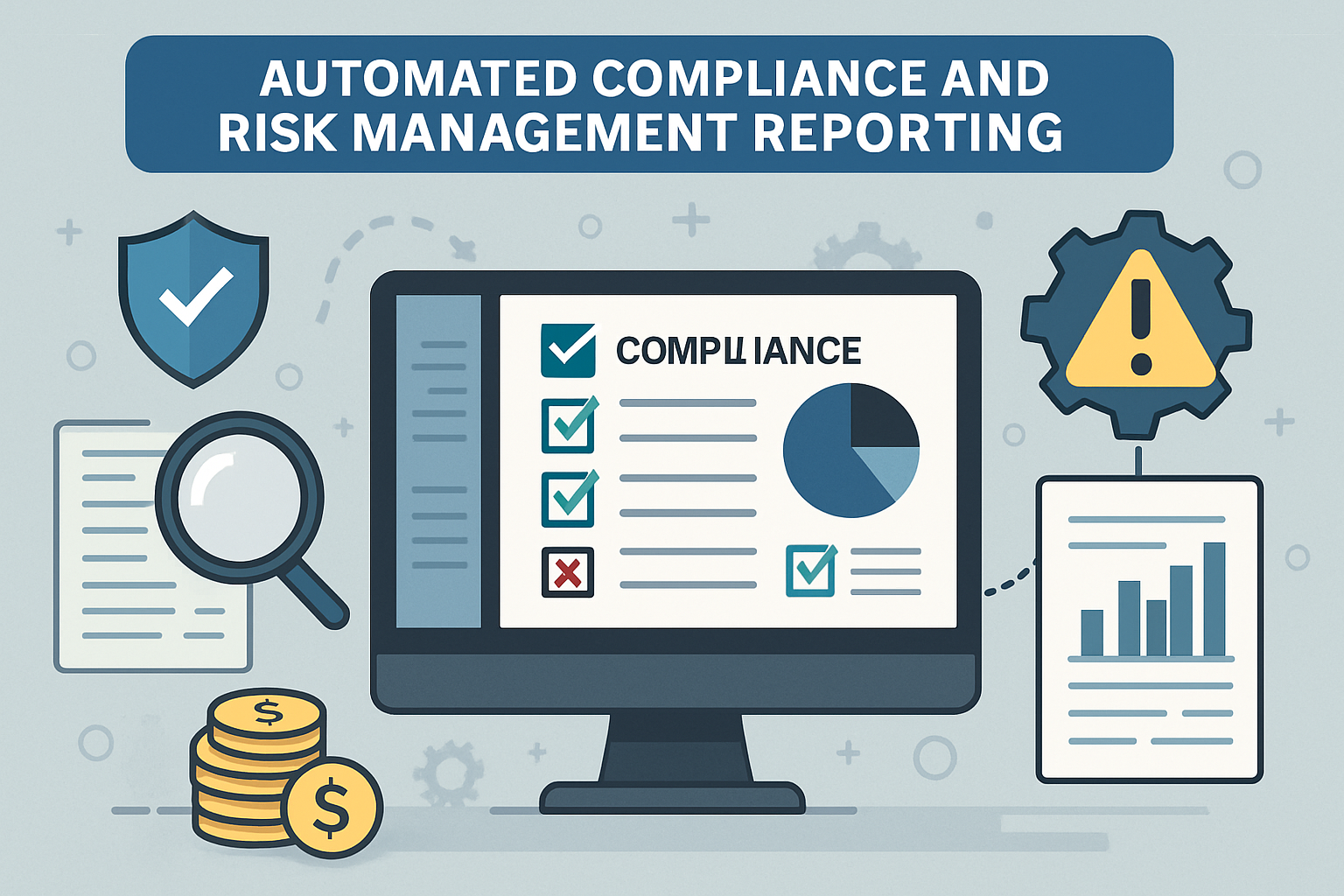 Automated compliance and risk management reporting